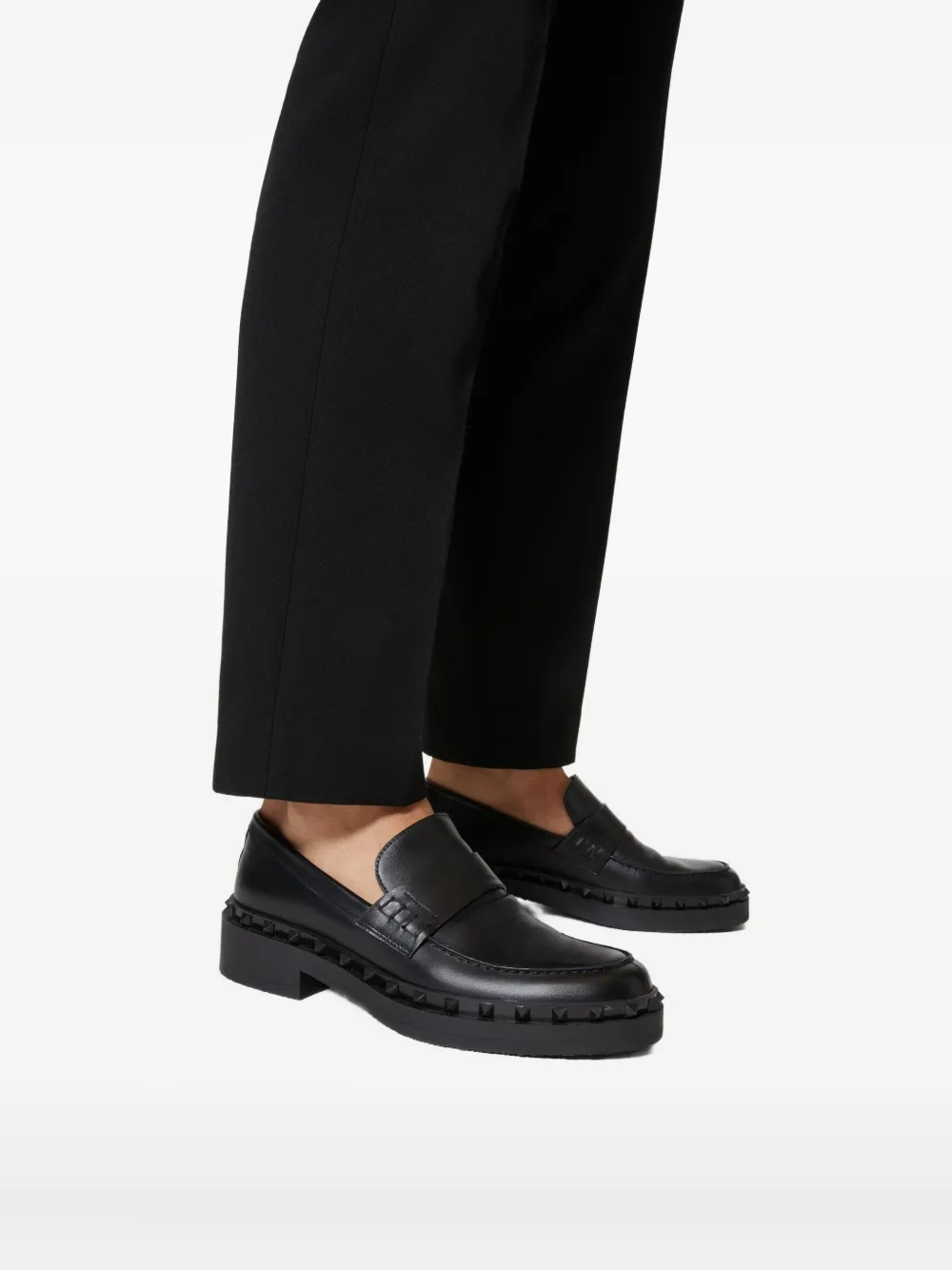 Valentino Garavani Rockstud leather loafers
