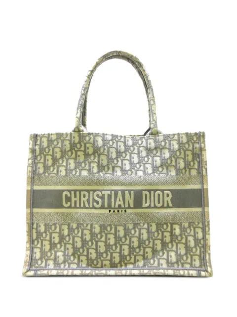 Christian Dior Pre-Owned pre-owned medium Oblique Book tote bag