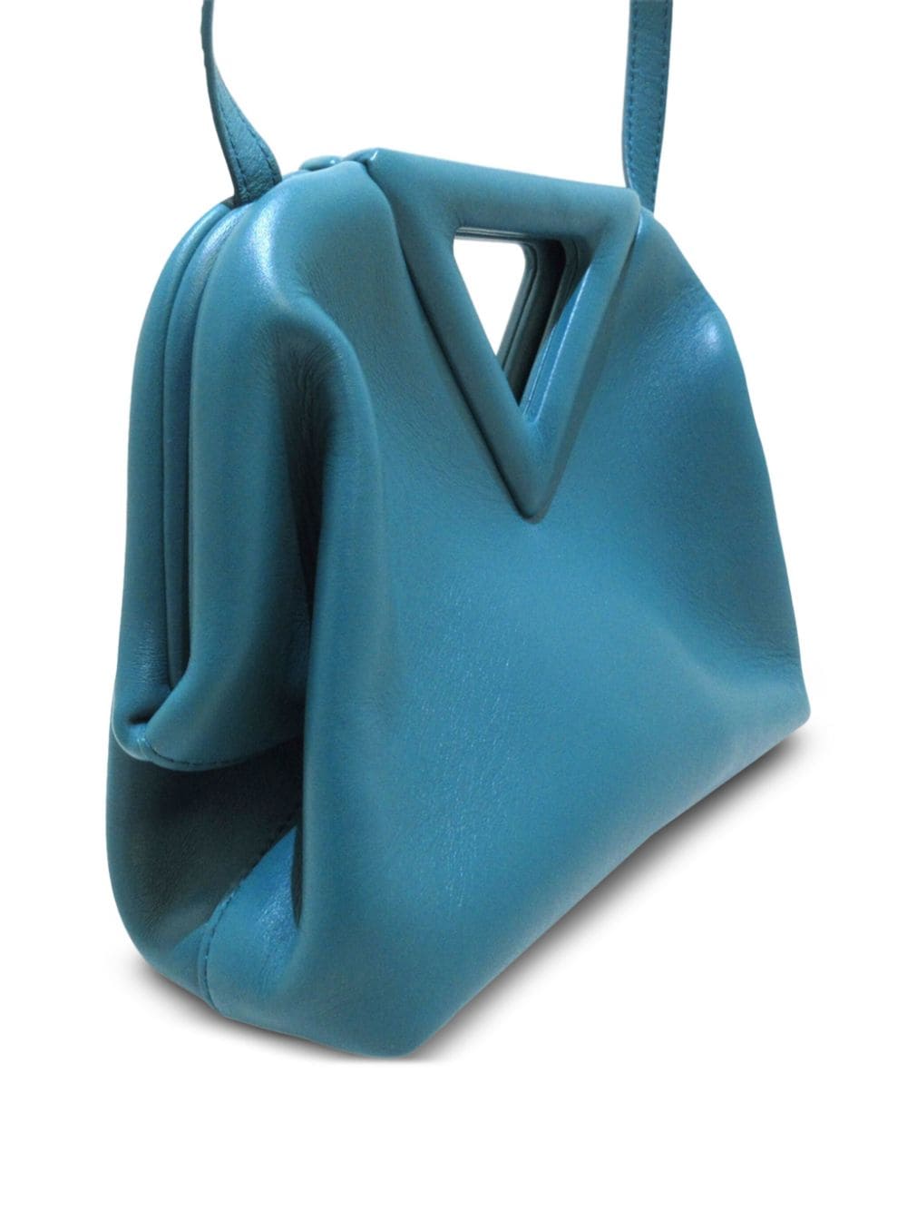 Bottega Veneta Pre-Owned Point Leather Crossbody Bag - Farfetch
