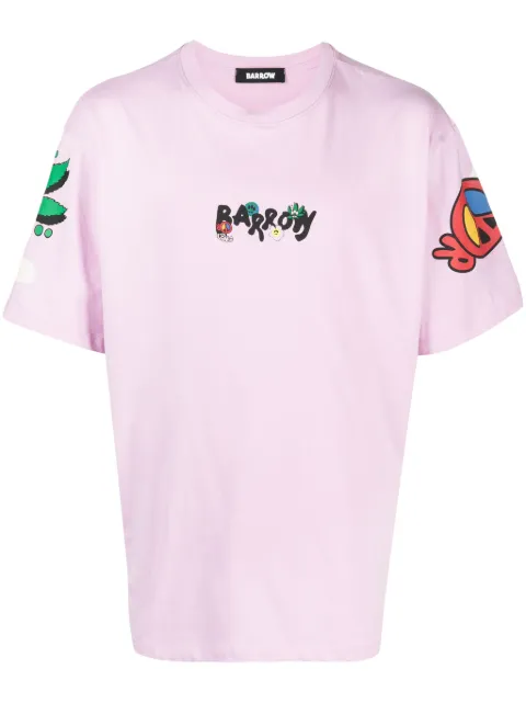 BARROW logo-print cotton T-shirt