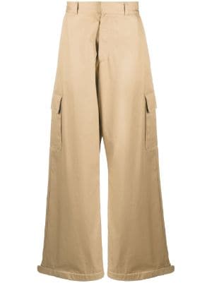Christopher Nemeth Duck Canvas Knee Patch Cropped Pants Small (XS