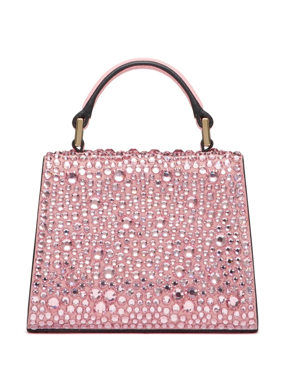 Valentino Garavani mini VSling embroidered top-handle bag - Pink