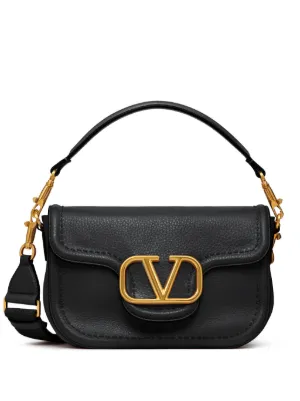 Valentino Garavani レザー ショルダーバッグ | ブラック | FARFETCH JP
