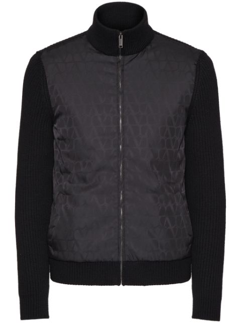 Valentino Garavani Toile Iconographe wool-knit jacket