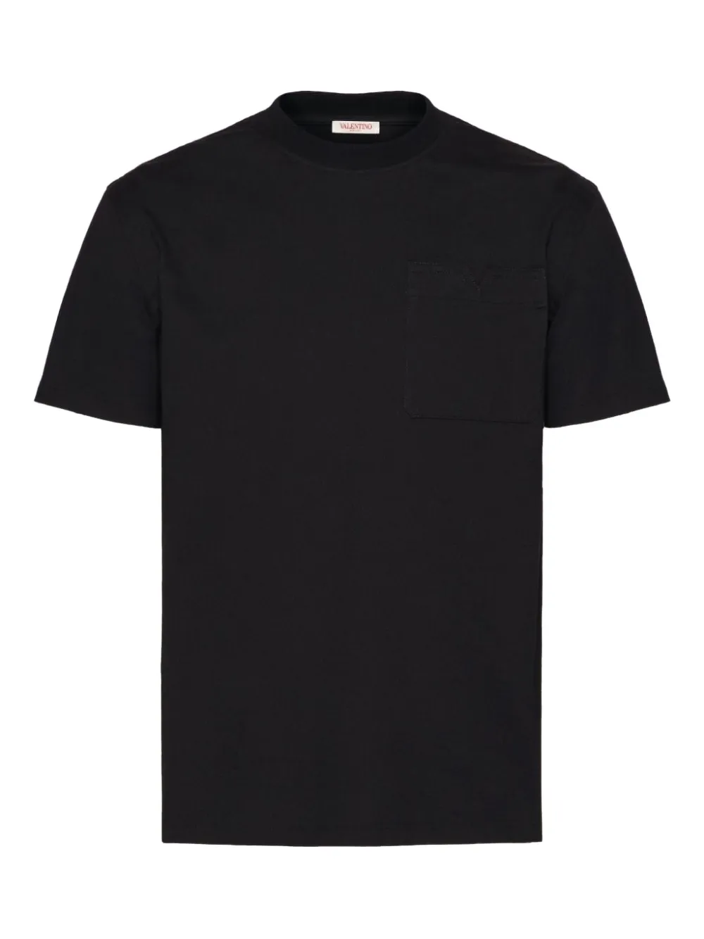 Valentino Garavani T-shirt met V-detail Zwart
