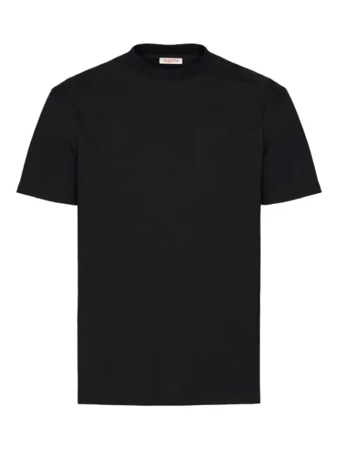 Valentino Garavani V-detail cotton T-shirt