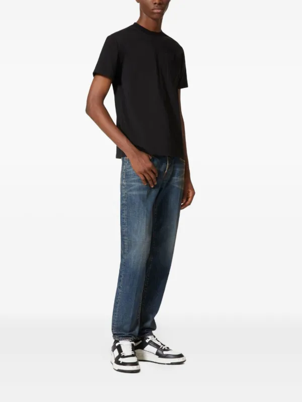 【VALENTINO】25SS最新作★CHEZ コットン Tシャツ 黒 Cotton T-shirt With Chez Valentino Print for Man in Black