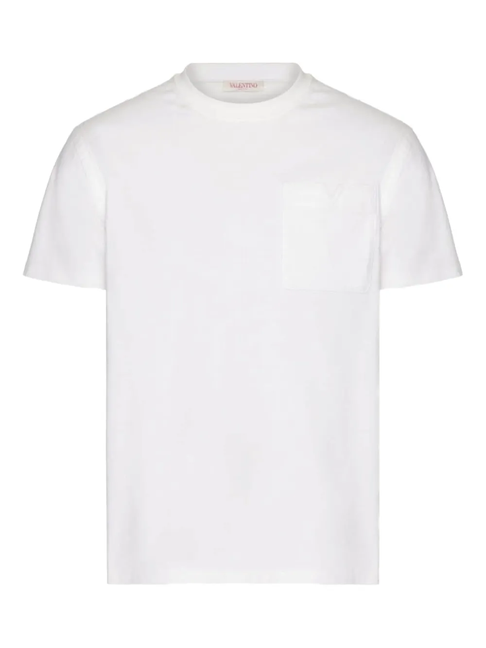 Valentino Garavani T-shirt met V-detail Wit
