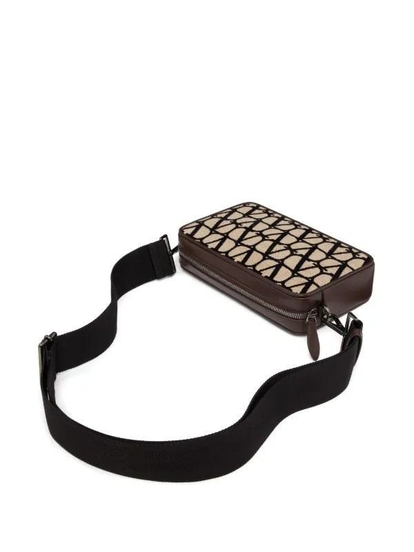 Valentino Garavani Toile Iconographe Shoulder Bag | Neutrals
