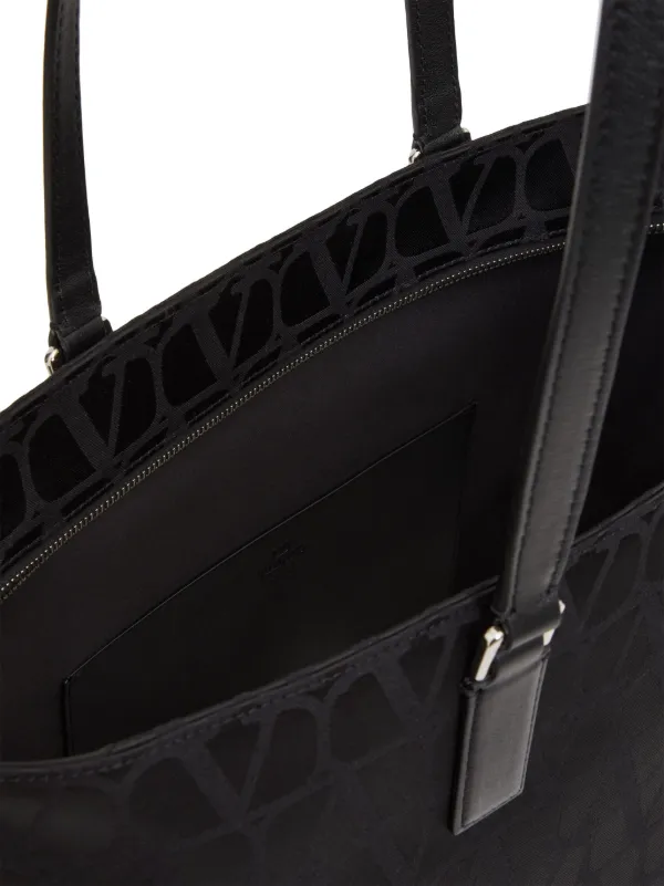 Valentino Garavani Iconographie トートバッグ | ブラック | FARFETCH JP