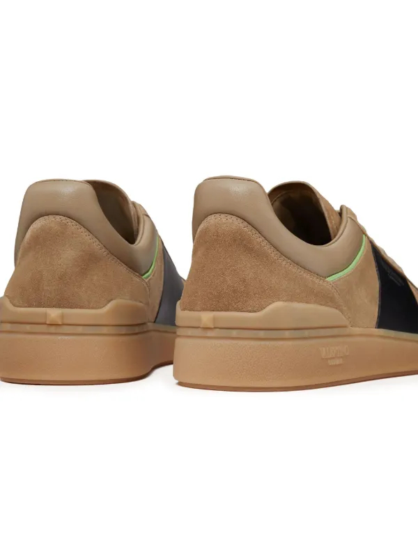 スニーカー Valentino Garavani Upvillage Low-Top Leather Sneakers Valentino Garavani Upvillage low-top Leather Sneakers | Gold