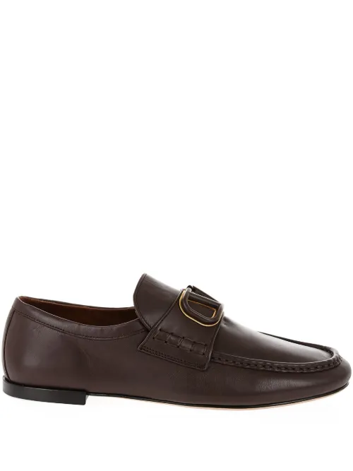 Mocassins Vlogo Signature en cuir - Valentino Garavani - Modalova