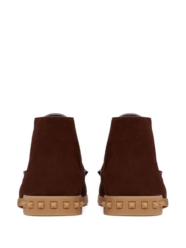 Valentino suede outlet boots