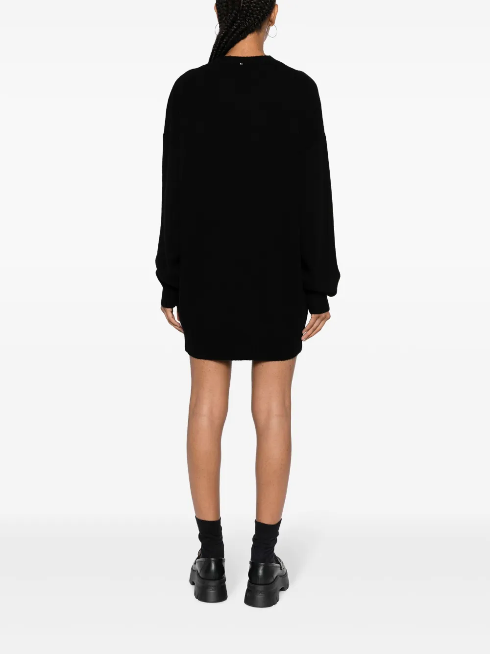 Sportmax Intarsia trui Zwart