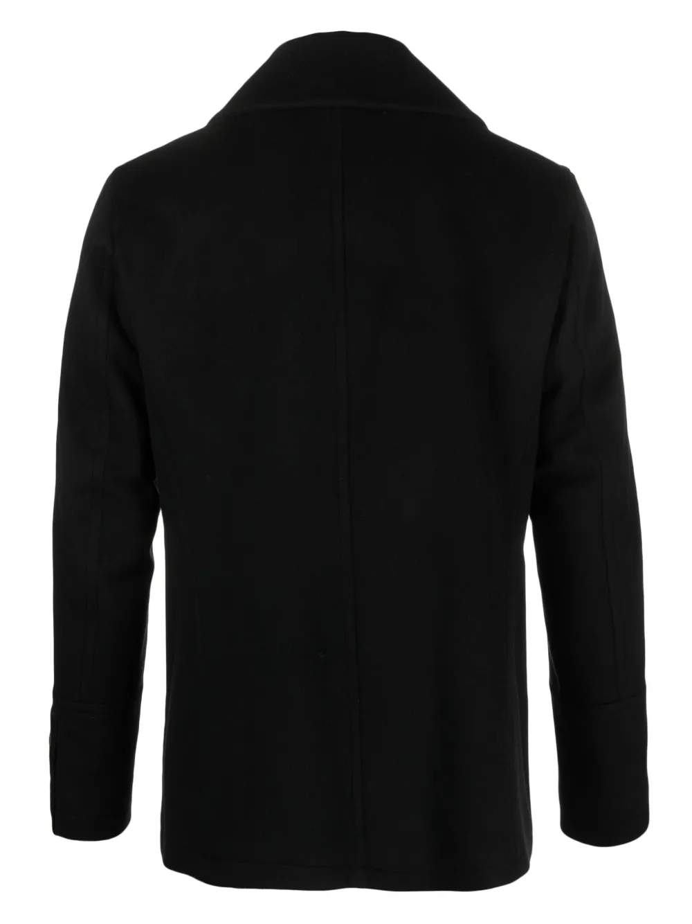 Sealup notched-collar double-breasted coat | Double Breasted Coats | Image 2