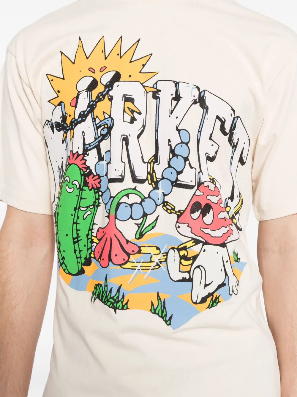 Market Fantasy Farm T-shirt In Neutrals