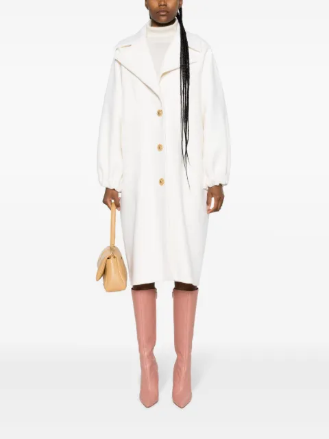 Patou single-breasted midi coat CO0180148009A - 1