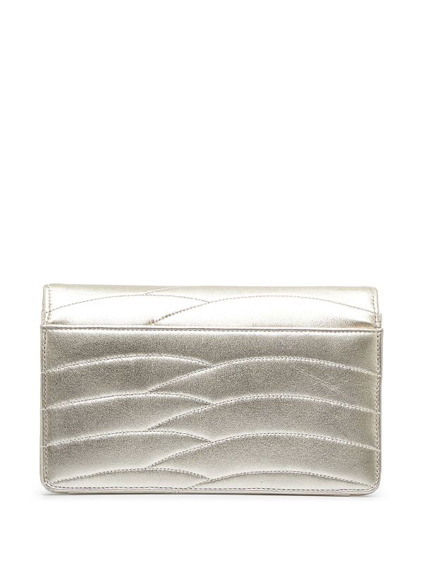 CHANEL Pre-Owned 1991–1994 CC-logo Quilted Clutch Bag - Farfetch