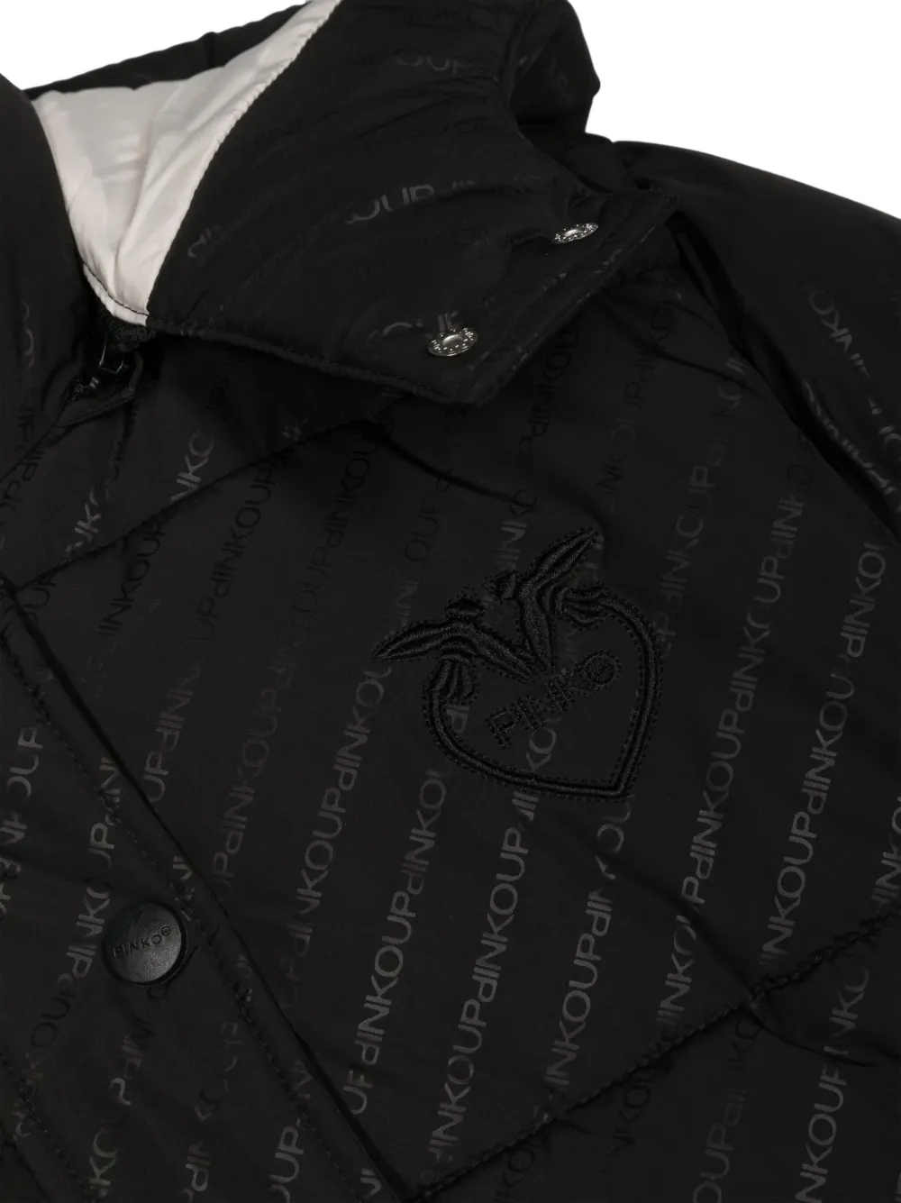 Pinko Kids Jack met capuchon Zwart