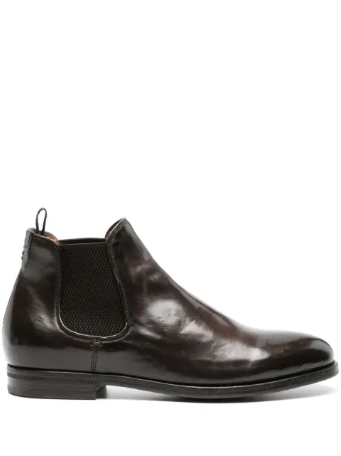 Officine Creative Temple 008 Chelsea leather boots