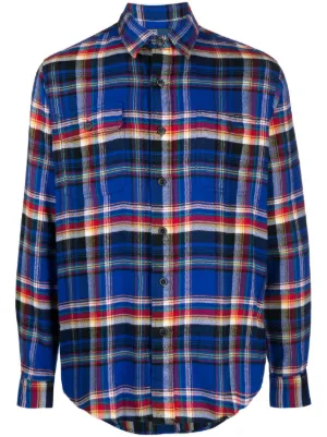 Polo Ralph Lauren Plaid check pattern Cotton Shirt Farfetch