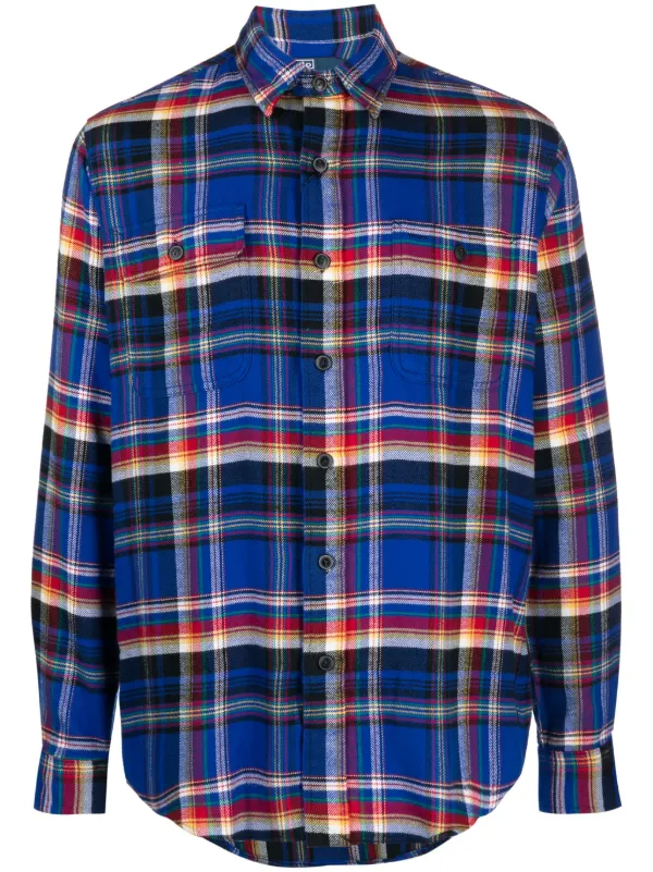 Plaid best sale dress shirt