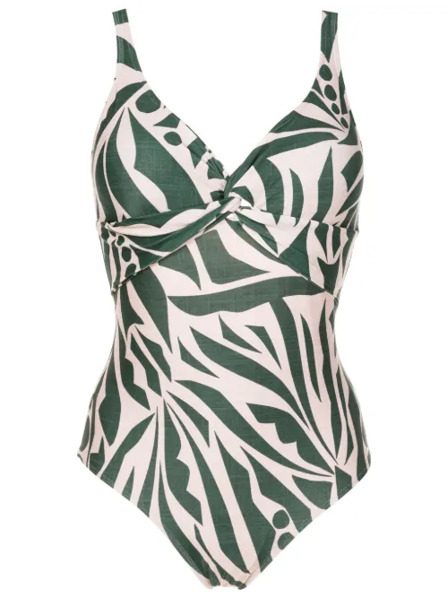 Maillot de bain Adriana à imprimé abstrait - Lygia & Nanny - Modalova