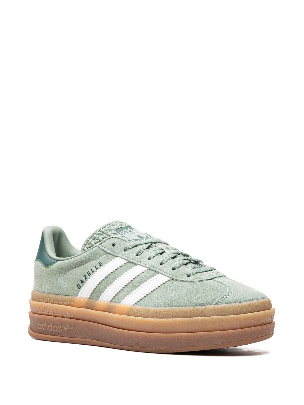 GAZELLE BOLD SILVER GREEN GUM 运动鞋