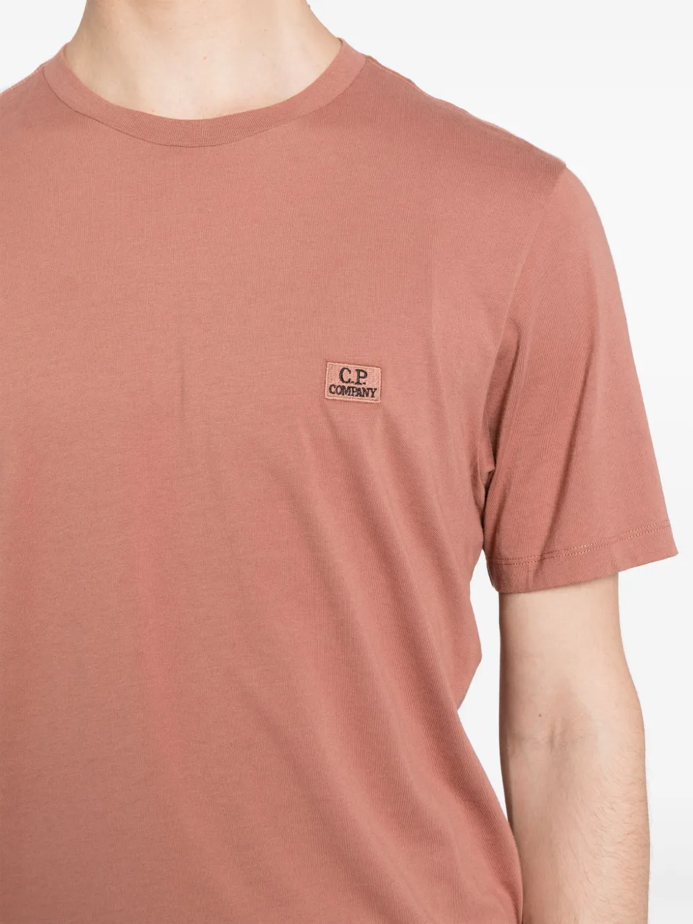 C P Company Logo patch Cotton T shirt Farfetch c-p-company-logo-patch-cotton-t-shirt-farfetch