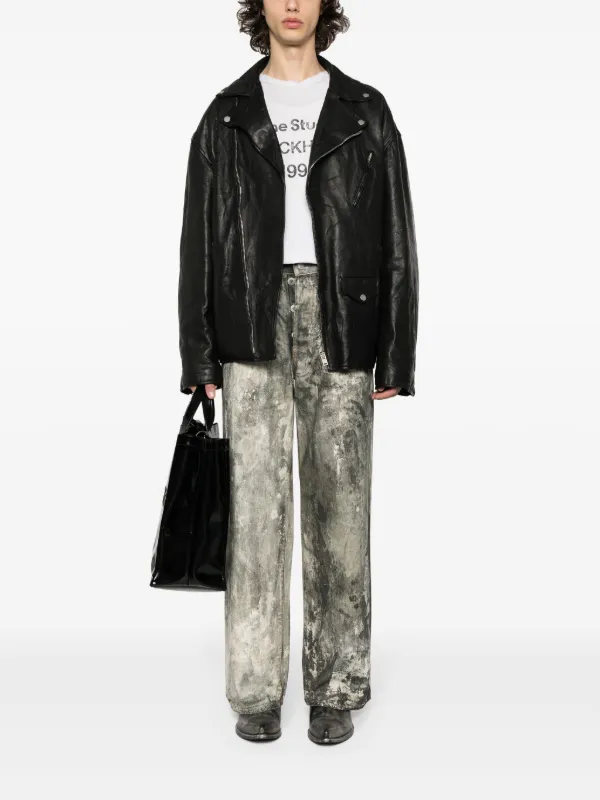 Acne Studios 1981M wide-leg Jeans | Grey | FARFETCH