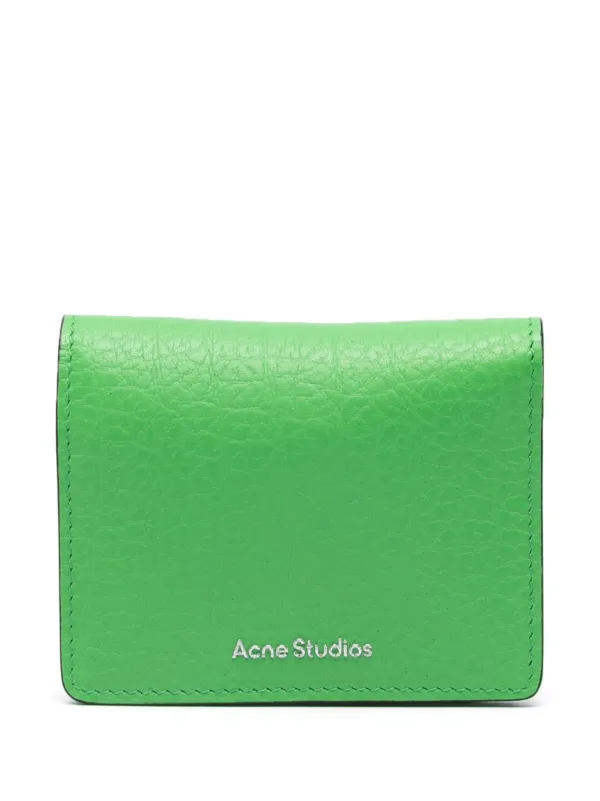 Acne Studios フラップ財布 | グリーン | FARFETCH JP Acne Studios フラップ財布 | グリーン | FARFETCH JP