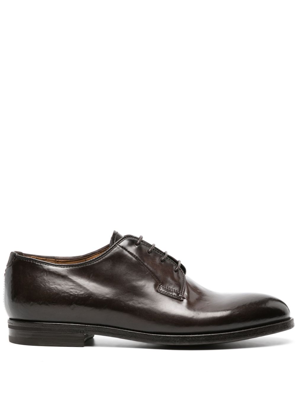 Officine Creative Chronicle leren derby schoenen Bruin