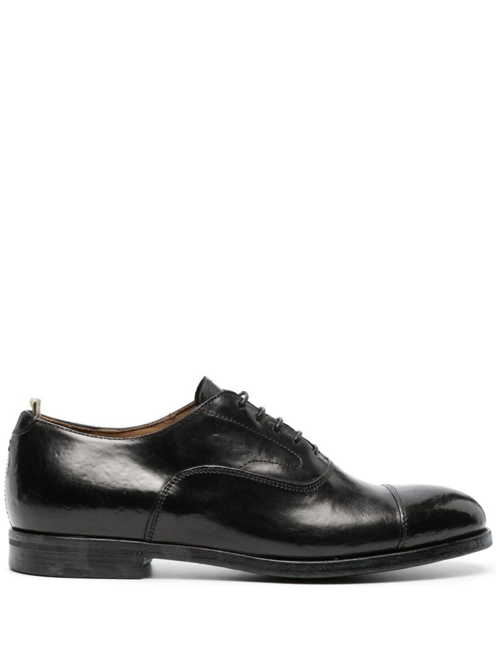 Officine Creative Temple 001 leather Oxford shoes – Black