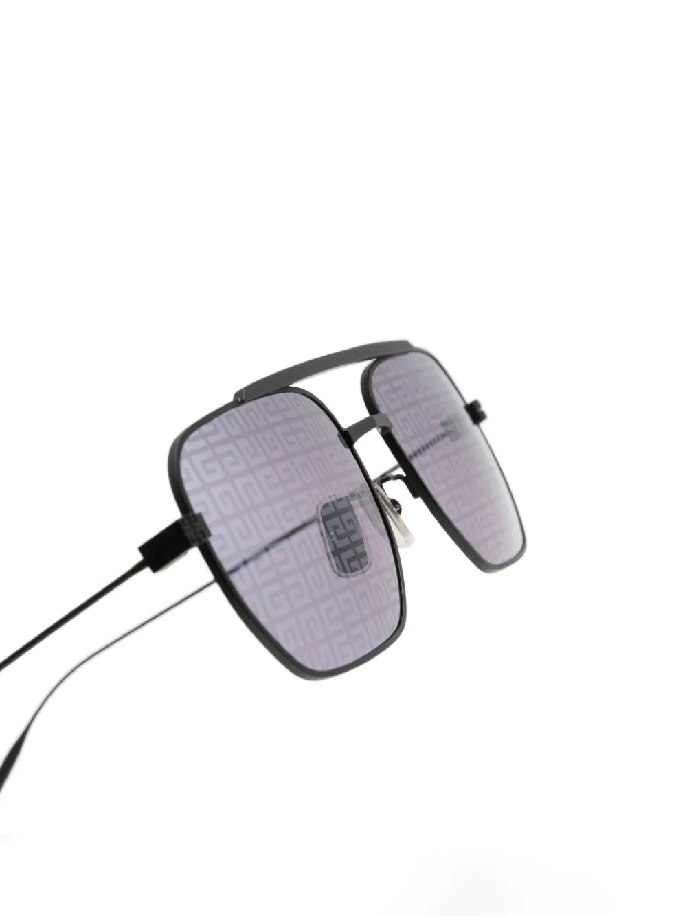 Givenchy Eyewear Zonnebril met vierkant montuur Zwart