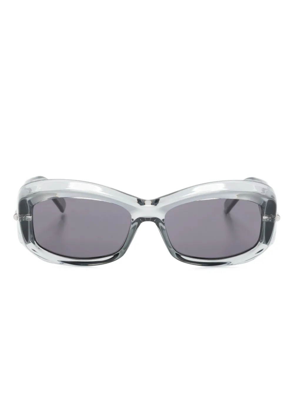 Givenchy G180 Injected Oversize-frame Sunglasses In Gray
