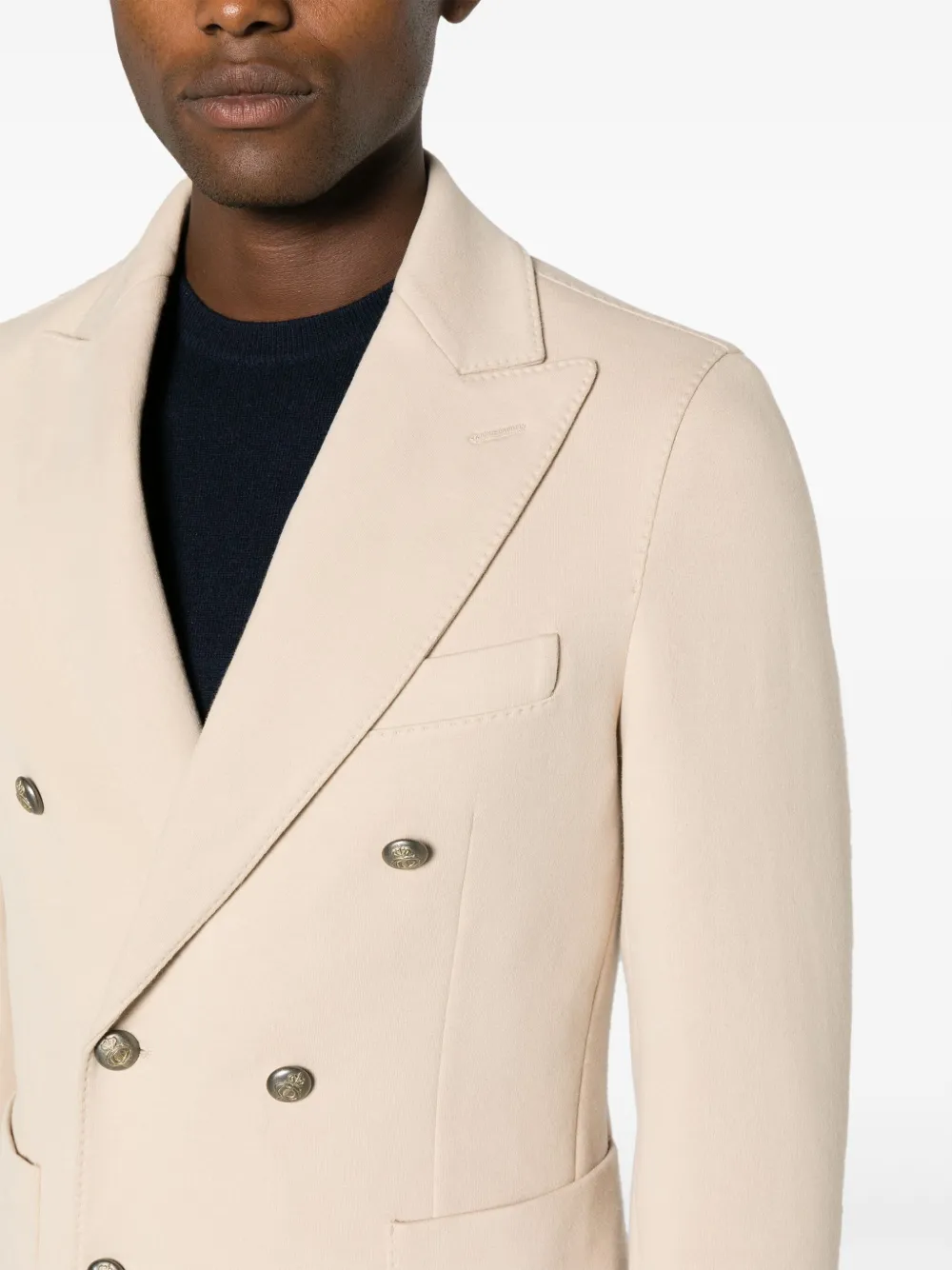 Circolo 1901 Blazer met dubbele rij knopen Beige