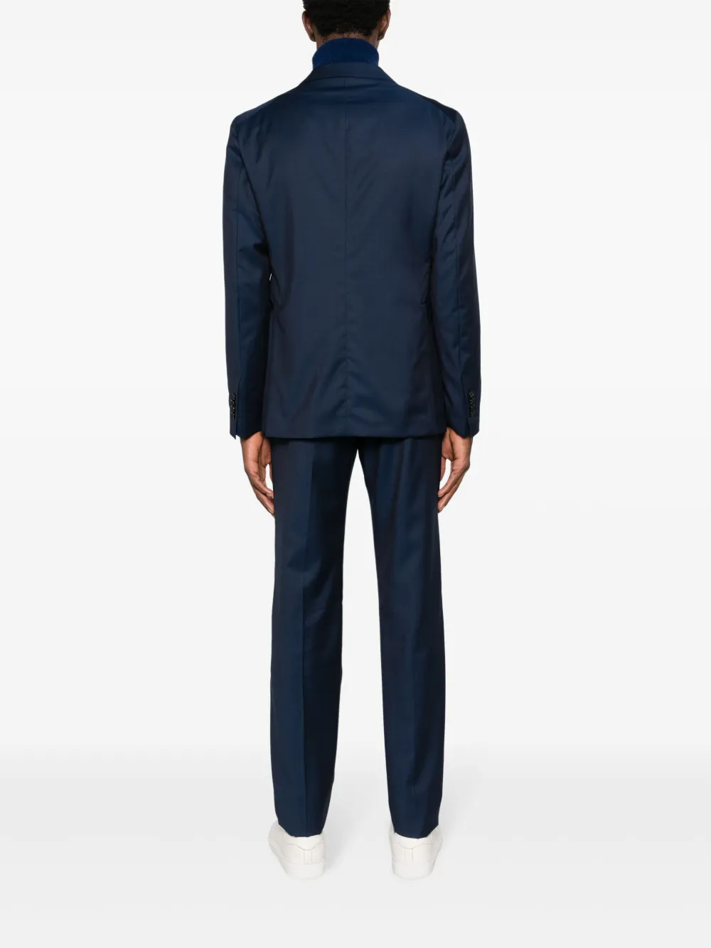 Tagliatore Blazer met enkele rij knopen Blauw
