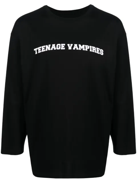 Liberal Youth Ministry graphic-print jersey-knit jumper