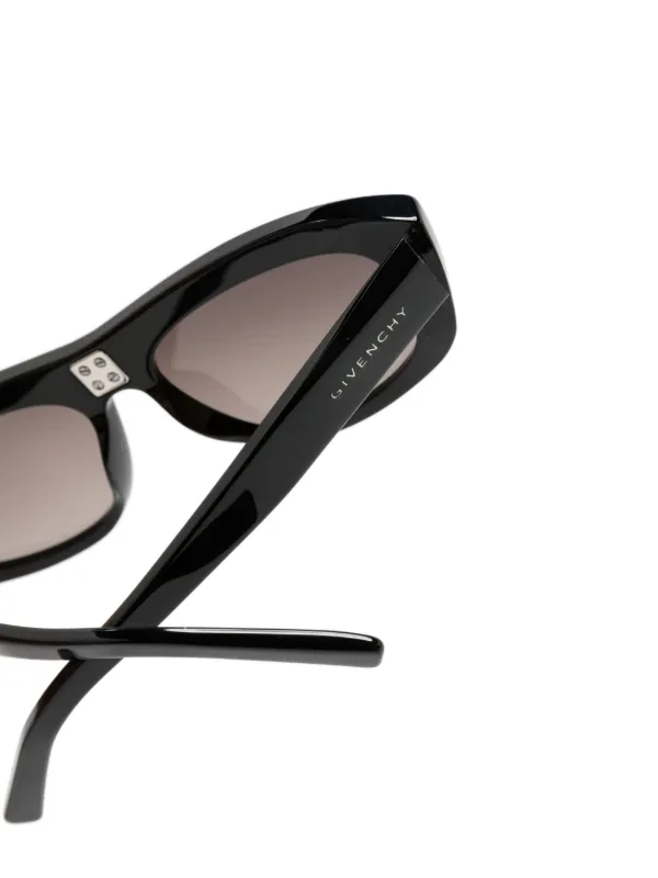 Givenchy 4Gem Gradient cat eye Frame Sunglasses Black FARFETCH
