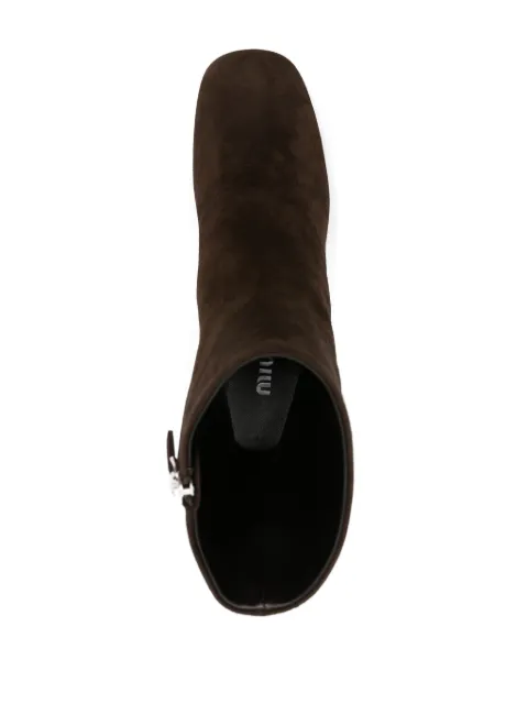 Miu Miu 95mm suede ankle boots 5TP238F095008 - 3