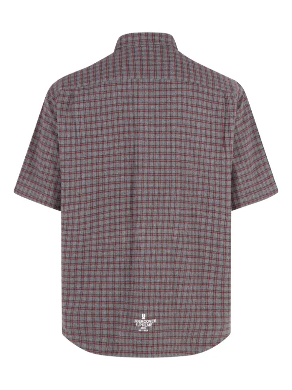 Supreme x UNDERCOVER short-sleeve Flannel Shirt - Farfetch