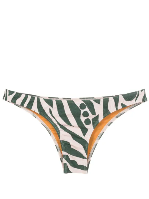 Lygia & Nanny Poipu graphic-print bikini bottom