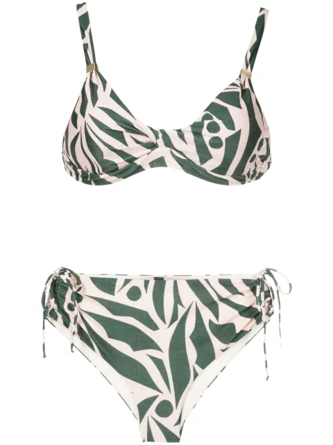 Lygia & Nanny Marcela abstract-print bikini