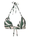 Lygia & Nanny Iasmin triangle bikini top - Green