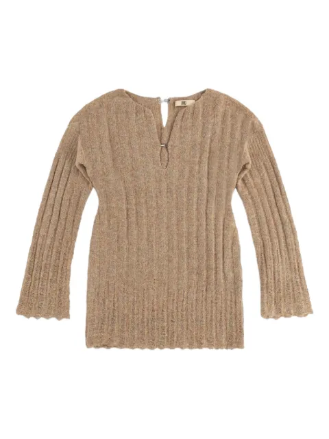 KNWLS Cosma knitted mini dress