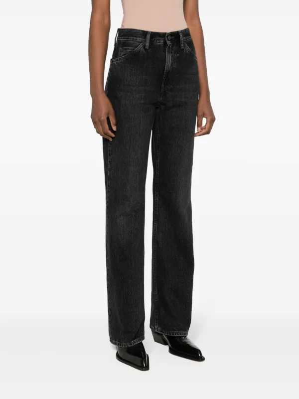 Acne Studios 1977 high-rise Bootcut Jeans - Farfetch