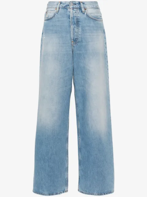 Acne Studios high-rise wide-leg jeans