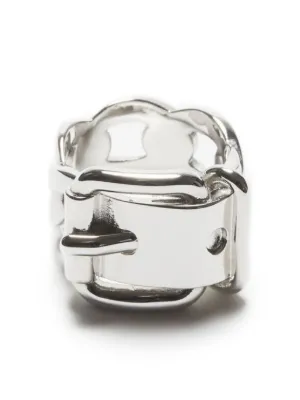 OUR LEGACY Cranium Chunky Ring | Silver | FARFETCH ID