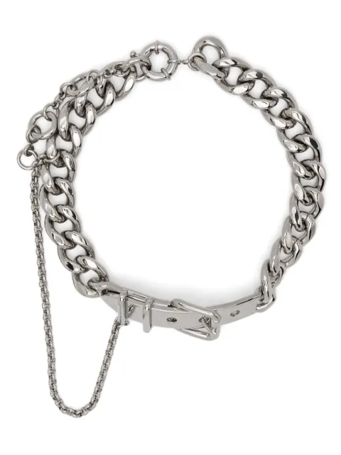 Acne Studios buckle-detail choker necklace