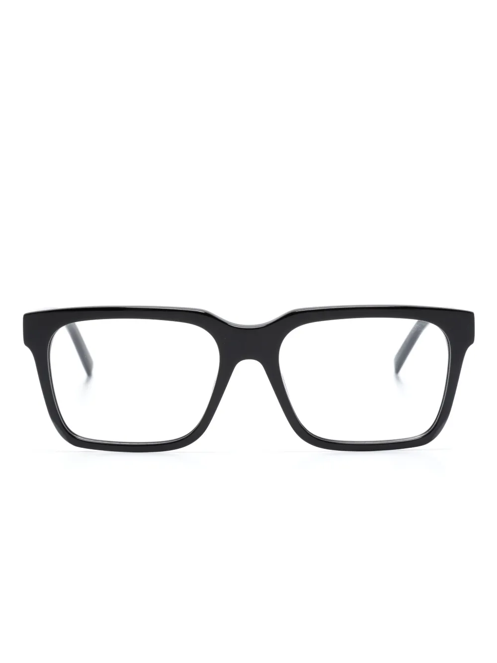 Givenchy Eyewear lunettes de vue carrées à logo gravé | noir | Image 1